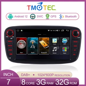 Car Stereo DSP GPS Sat Nav Radio DAB+BT For Ford Focus Mondeo Mk4 S/C MAX Galaxy - Picture 1 of 18