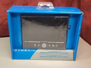 Dynex 7" LCD Portable TV Television w/Remote New - Picture 1 of 4
