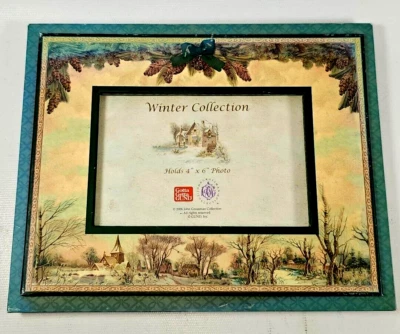 Gotta Getta Gund Photo Frame Winter Collection John Grossman for 4" x 6" Picture - Image 1 of 4