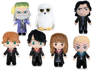 Harry Potter Plüschtier 20 cm Eule Hedwig Hermine Draco Severus Dumbledore Ron - Bild 1 von 8