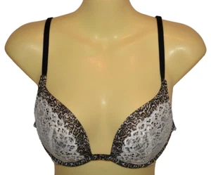 Victoria's Secret Push-up-BH Multi-Way Leopardenmuster Spitze bezogen 34 B - Bild 1 von 7