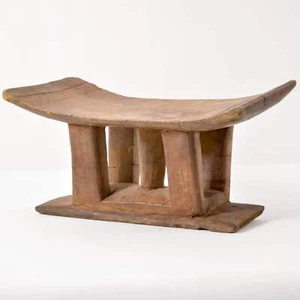 Asante Dwa Holz Hocker Thron Ghana - Bild 1 von 8