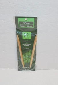 Clover Takumi Bamboo 29" Circular Knitting Needle No. 11 - Picture 1 of 3