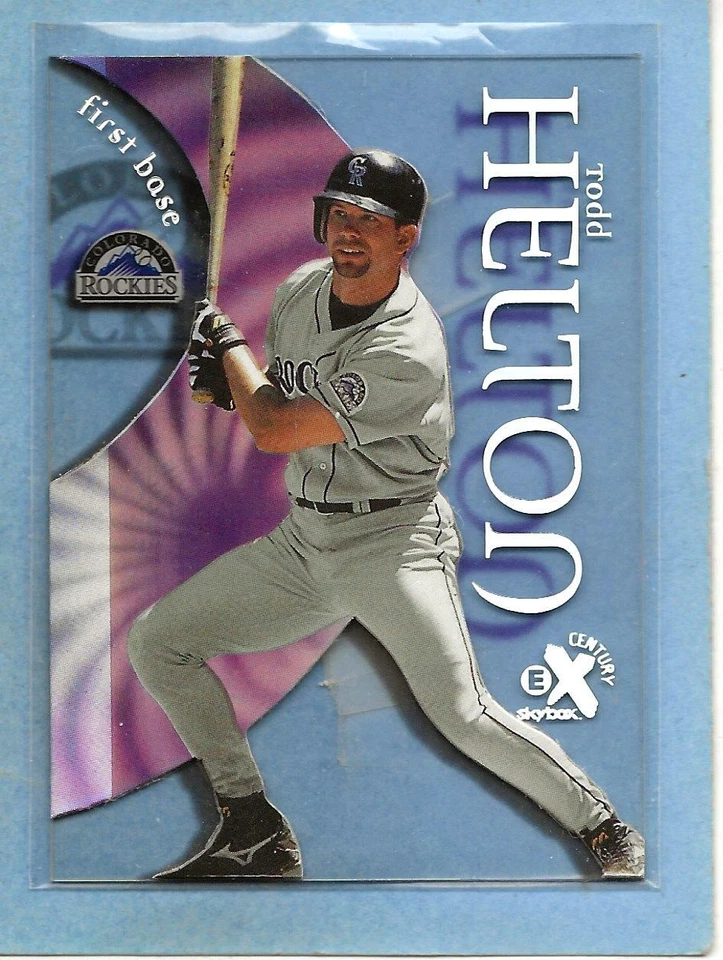 TODD HELTON - 1999 Skybox EX Century - #21 - Rockies - $1.00 Shipping  - Image 1 of 1
