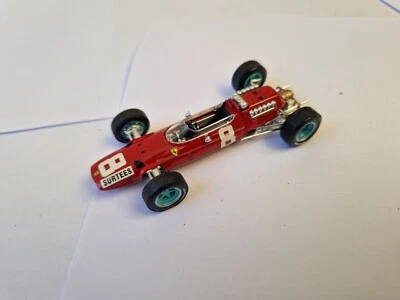 BRUMM 1/43 CLASSIC FERRARI 512 GP ITALIA 1965 JOHN SURTEES F1 RACING CAR R298 - Image 1 of 3