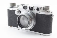 Telémetro Leica Ernst Leitz Wetzlar IIIc cámara fotográfica resumen 5 cm F2 lente 1950
