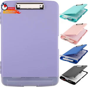Clipboard with Storage, A4 Binder Nursing Clipboards with Pen Holder, Heavy Duty - Picture 1 of 12