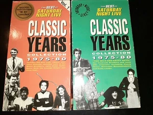 Best Of Saturday Night Live: Classic Years 1975-80 Vol. 1 & 2 (VHS, 1992) - Picture 1 of 2