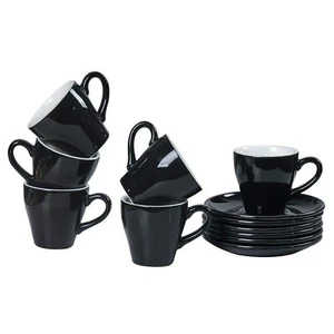 Espresso Cups With SaucerEspresso Cup for Coffee Tea Ceramic Coffee Cup Set o... - Picture 1 of 7