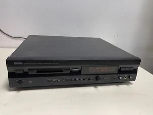Reproductor de minidisco Yamaha MDX-793 negro defectuoso - Imagen 1 de 5