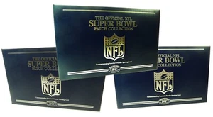 JUEGO de la colección oficial de parches de super bowl de la NFL Super Bowls 1-55 + 50th Ann. - Imagen 1 de 15