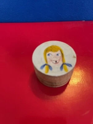 Винтажная деревянная коробка для хранения зубной феи для девочки - Изображение 1 из 3