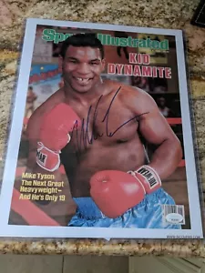 Mike Tyson Signed Sports Illustrated Licensed 11X14 Cover Photo JSA FF24390 - Picture 1 of 3