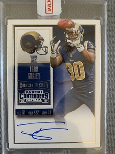 2015 CONTENDERS TODD GURLEY ROOKIE TICKET AUTOGRAMM AUTO RAMS - Bild 1 von 2