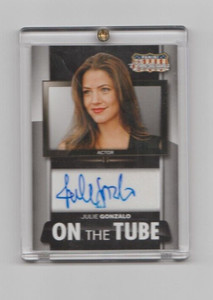 Americana Panini Autograph Trading Card On The Tube #MS-JGO Julie Gonzalo (H)