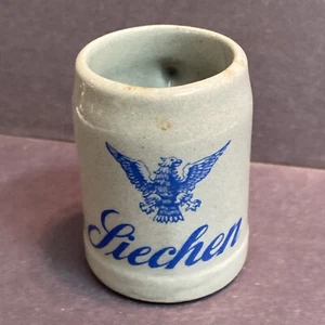 Taza de cerveza vintage Liechen Brewery Stein cerámica chupito recuerdo de viaje alemán - Imagen 1 de 10