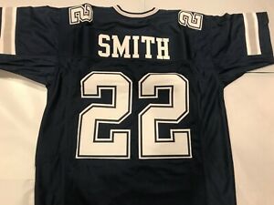Emmitt Smith #22 Sewn Stitched Sports Unsigned Jersey Size XL