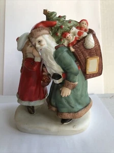 Enesco I Love You Santa Edición Limitada Primera Edición en Serie Caja Original Certificado de Autenticidad 1987 - Imagen 1 de 8