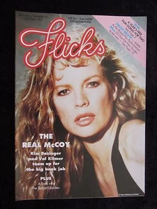 Flicks Magazine Kim Basinger cover - Secret Garden, Real McCoy, Van Damme - Picture 1 of 8