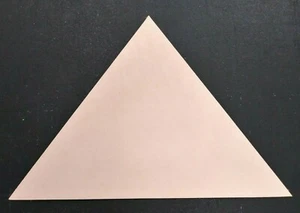 Triangle 15" x 10" Full Grain Vegetable Tanned Tooling Leather Cut Piece. Select - Picture 1 of 10