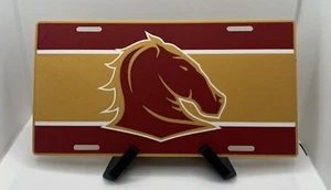 NRL Inspired Licence Plate - Brisbane Broncos - Picture 1 of 1