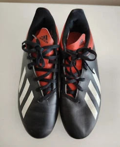 Adidas x 18.4 FG | Black Active Red | Size 5 Football Boots - Picture 1 of 6