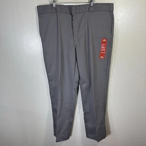 Pantalón de Trabajo Dickies Hombre 42x30 Original 874, Gris Ajuste Original Flex - Imagen 1 de 4