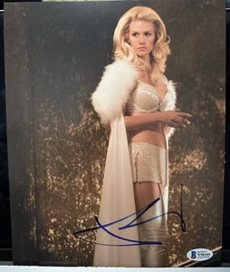 JANUARY JONES SIGNED PHOTO 8X10 SEXY CLEAVAGE AUTOGRAPH X-MEN EMMA FROST BAS COA - Picture 1 of 3