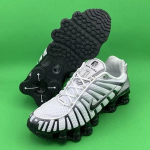 Nike Shox TL "Metallic Silver Black" NBY Schuh HQ4049-001 Damengröße 8,5 NEU - Bild 1 von 6