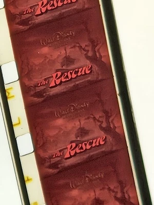 Carrete y estuche The RESCUE Super 8 mm película escena Walt Disney solo usado en excelente estado de colección Foto 1 de 4