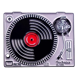 Technics SL-1200 Turntable - Enamel Pin - Picture 1 of 1