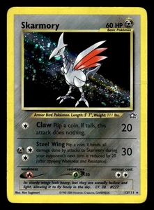 Skarmory 13/111 Holo Rare Neo Genesis Set Pokemon Card - Picture 1 of 2