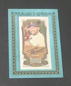 2024 Allen & Ginter ROYCE LEWIS BLUE FRAME MINI ON CARD AUTO SSP /50 - Picture 1 of 3