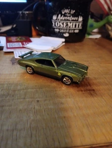 HOT WHEELS 1/64 DIECAST CAR RARE 1970 PONTIAC GTO JUDGE LIME GREEN ©2010 ISSUE - Picture 1 of 2