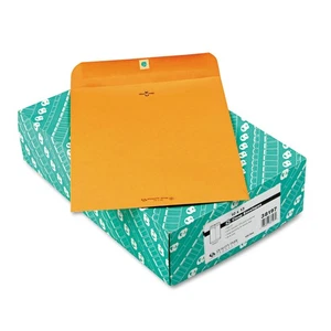 Quality Park Clasp Envelope Recycled 10 x 13 28lb Light Brown 100/Box 38197 - Picture 1 of 1