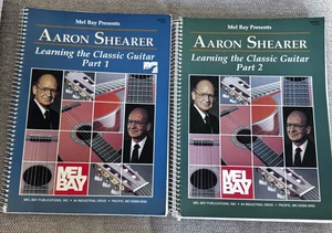 Aaron Shearer lernt die klassische Gitarre Teil 1 & 2 Mel Bay Spiral Bücher 1990 - Bild 1 von 9