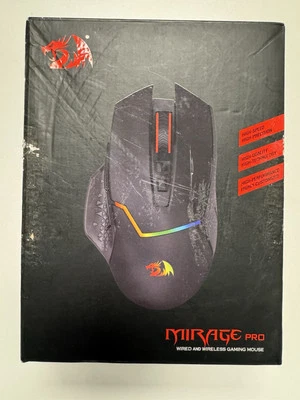 REDRAGON M690 PRO Wireless Gaming Mouse 8000 DPI, Rapid Fire Key 8 Macro Buttons - Image 1 of 4