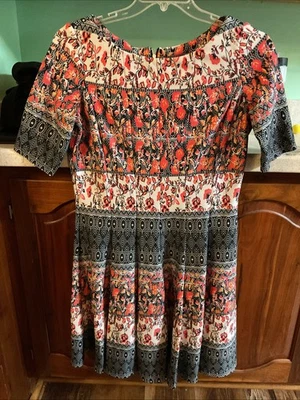 JULIAN TAYLOR Нью-Йорк цветочный платье розовый A3 - Изображение 1 из 3