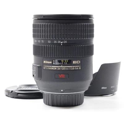 Lente zoom Nikon AF-S Nikkor 24-120 mm F3,5-5,6 G ED VR de JAPÓN [como... - Imagen 1 de 4