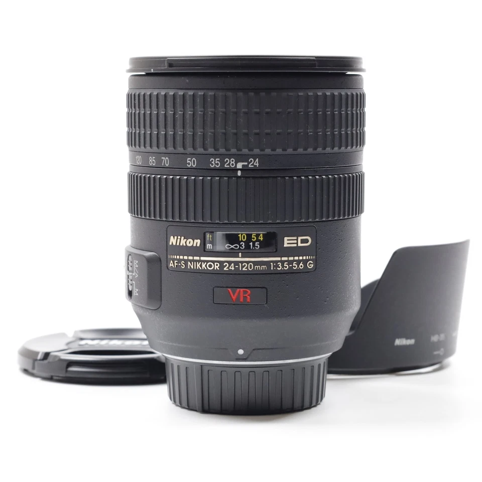 Lente zoom Nikon AF-S Nikkor 24-120 mm F3,5-5,6 G ED VR de JAPÓN [como... - Imagen 1 de 4