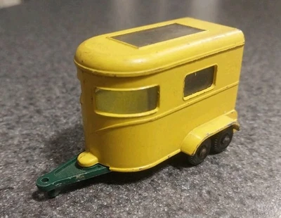 Remolque Matchbox Pony Amarillo Nº 43 Lesney Inglaterra Foto 1 de 4
