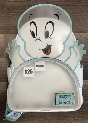 Mini Mochila Loungefly Universal CASPER THE FRIENDLY GHOST - Tiene defectos menores Foto 1 de 4