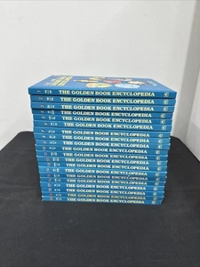 The Golden Book ENCYCLOPEDIA 1988 Vol 1 - 20 Complete CHILDRENS Set Homeschool - Picture 1 of 9