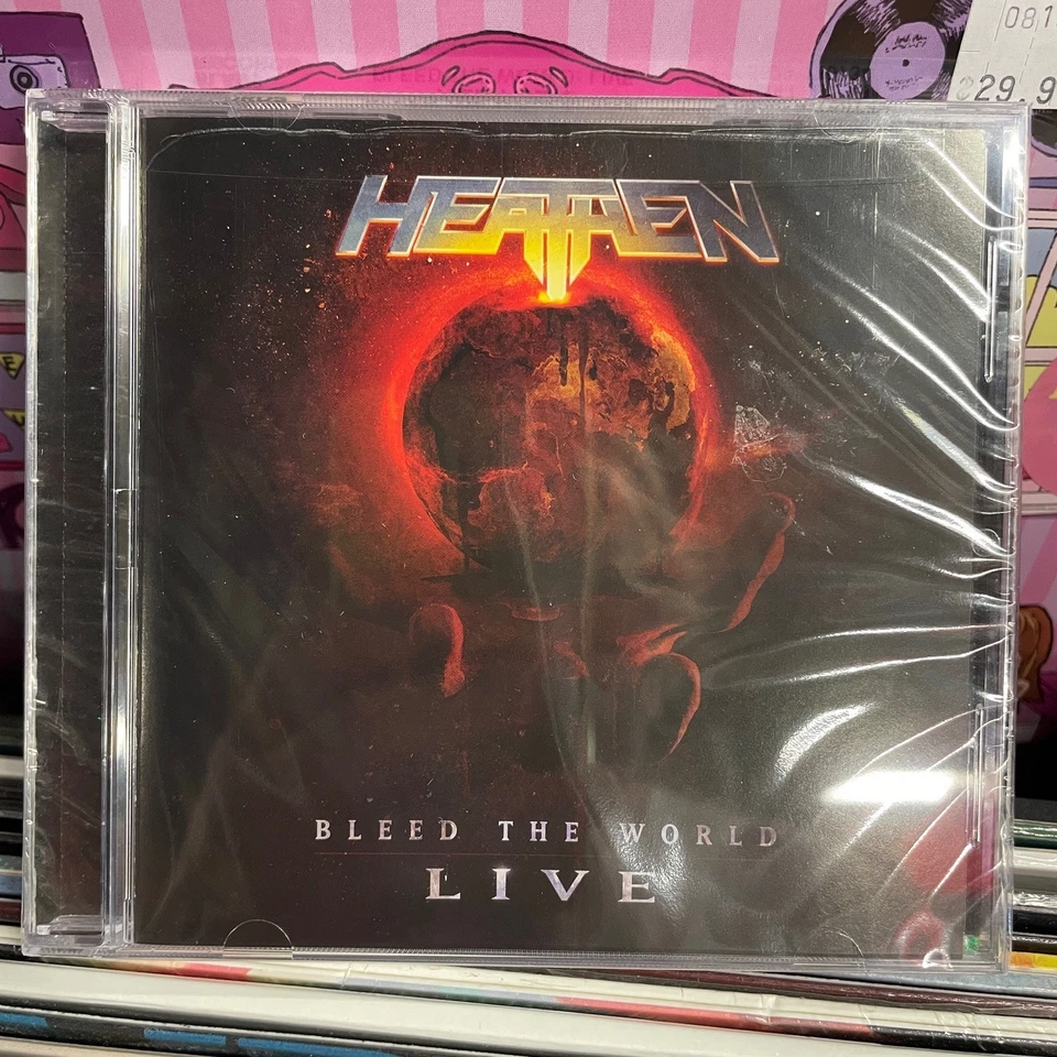 HEATHEN Bleed The World Live CD Brand New! Foto 1 de 1