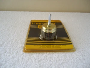 " NIP " Item # 42858 2" Wire Cup Brush " GREAT ITEM " - Picture 1 of 9