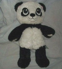 18" BUILD A BEAR HARAJUKU HUGS PANDA TEDDY HEART EYES STUFFED ANIMAL PLUSH TOY