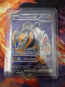 Iron Boulder ex 192/162 Sv05: Temporal Forces Holo - Picture 1 of 2