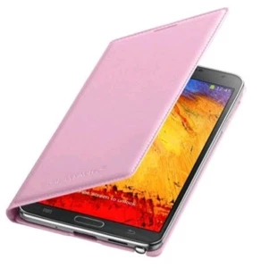 Samsung Galaxy Note 3 Flip Wallet Cover - Blush Pink - Picture 1 of 4