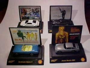 LOTTO 4: Aston DB5 DBS Lotus Sunbeam 007 Bond Tic Toc 1/64 pressofuso come nuovo sfuso - Foto 1 di 5