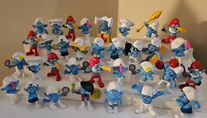LOT 2011 & 2013 McDonalds Schlümpfe Action Figuren Sets PAPA Handy Schlumpfine 33 PVC - Bild 1 von 5
